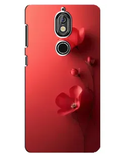 Чехол для Nokia 7 с картинкой «Маковые соцветия»