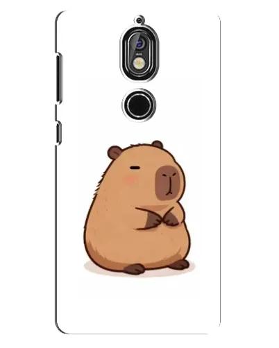 Чехол для Nokia 7 с картинкой «Толстенькая капибара»