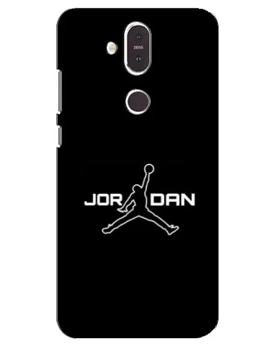 Чохол для Nokia 8.1 (2018) з картинкою «Nike Pink Swirl»