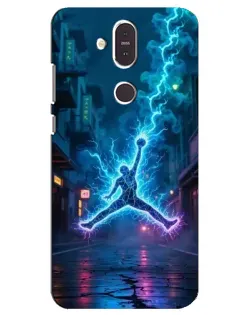 Чохол для Nokia 8.1 (2018) з картинкою «Jordan Gold Jumpman» Чохол для Nokia 8.1 (2018) з картинкою «Jordan Gold Jumpman»