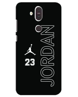 Чохол для Nokia 8.1 (2018) з картинкою «Jordan Vertical»