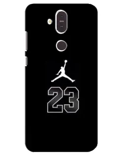 Чохол для Nokia 8.1 (2018) з картинкою «Jordan Flight 23»