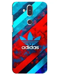 Чохол для Nokia 8.1 (2018) з картинкою «Абстракція Adidas» Чохол для Nokia 8.1 (2018) з картинкою «Абстракція Adidas»