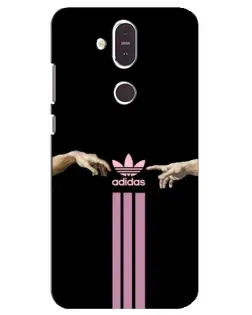 Чохол для Nokia 8.1 (2018) з картинкою «Adidas Hands»