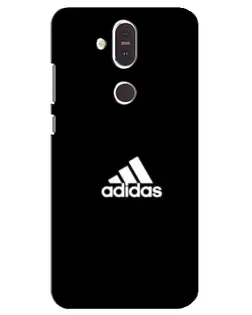 Чохол для Nokia 8.1 (2018) з картинкою «Adidas Red Style»