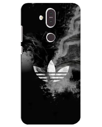Чохол для Nokia 8.1 (2018) з картинкою «Абстрактний дим Adidas» Чохол для Nokia 8.1 (2018) з картинкою «Абстрактний дим Adidas»
