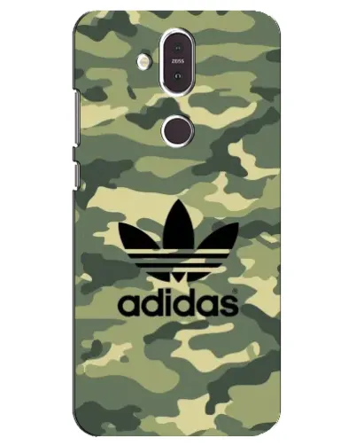 Чохол для Nokia 8.1 (2018) з картинкою «Мілітарі стиль Adidas» Чохол для Nokia 8.1 (2018) з картинкою «Мілітарі стиль Adidas»