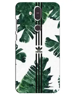 Чохол для Nokia 8.1 (2018) з картинкою «Пальмове листя адідас»