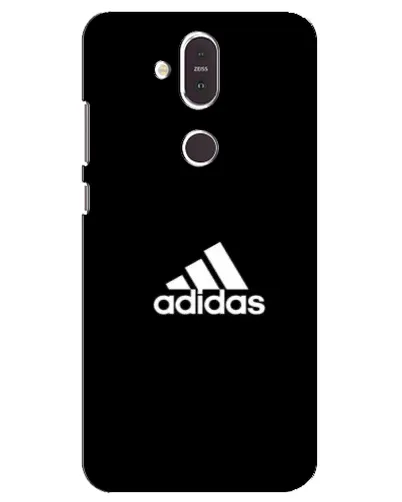 Чохол для Nokia 8.1 (2018) з картинкою «Чорна класика Adidas» Чохол для Nokia 8.1 (2018) з картинкою «Чорна класика Adidas»