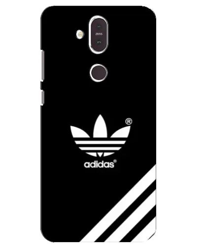 Чохол для Nokia 8.1 (2018) з картинкою «Adidas з діагональними смугами» Чохол для Nokia 8.1 (2018) з картинкою «Adidas з діагональними смугами»