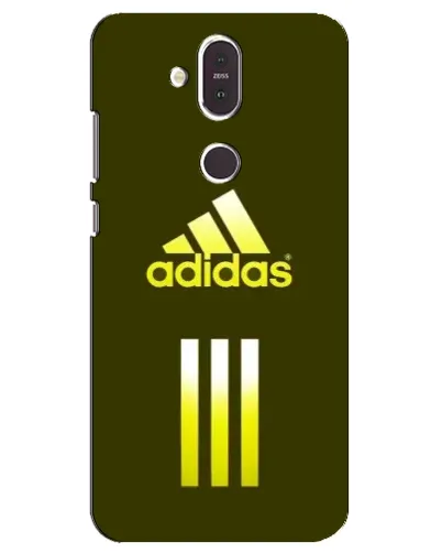 Чохол для Nokia 8.1 (2018) з картинкою «Оливковий градієнт Adidas» Чохол для Nokia 8.1 (2018) з картинкою «Оливковий градієнт Adidas»