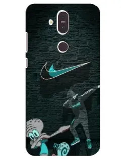 Чохол для Nokia 8.1 (2018) з картинкою «Спортивний арт Nike» Чохол для Nokia 8.1 (2018) з картинкою «Спортивний арт Nike»