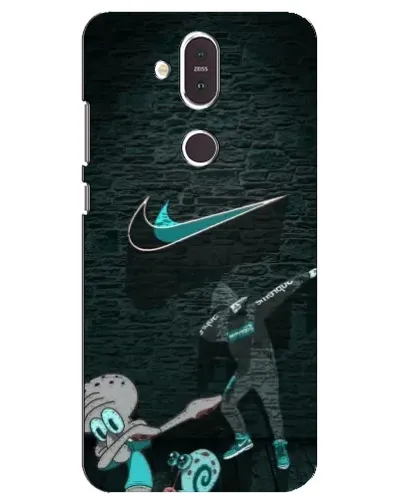 Чохол для Nokia 8.1 (2018) з картинкою «Спортивний арт Nike»