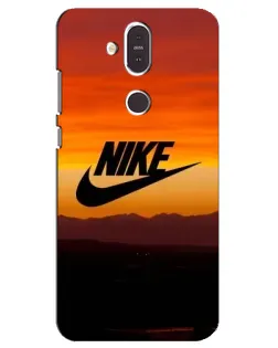 Чохол для Nokia 8.1 (2018) з картинкою «Nike — вечірній горизонт»