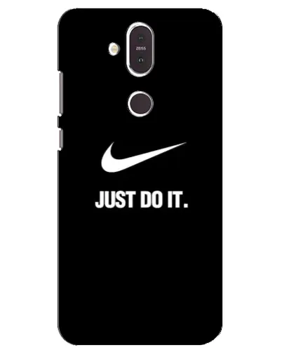 Чохол для Nokia 8.1 (2018) з картинкою «Класичний принт Nike»