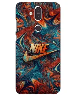 Чохол для Nokia 8.1 (2018) з картинкою «Nike в абстракції»