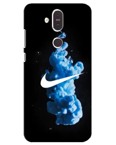 Чохол для Nokia 8.1 (2018) з картинкою «Nike та синій дим»