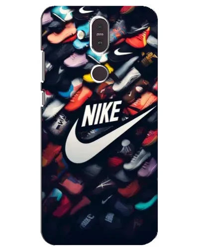 Чохол для Nokia 8.1 (2018) з картинкою «Колекція кросівок Nike»