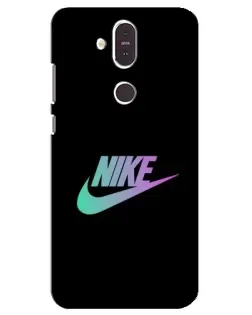 Чохол для Nokia 8.1 (2018) з картинкою «Nike — міська ніч»