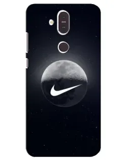 Чехол для Nokia 8.1 (2018) с картинкой «Nike в стиле граффити» Чехол для Nokia 8.1 (2018) с картинкой «Nike в стиле граффити»
