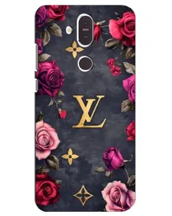 Чохол для Nokia 8.1 (2018) з картинкою «Квітковий Louis Vuitton» Чохол для Nokia 8.1 (2018) з картинкою «Квітковий Louis Vuitton»