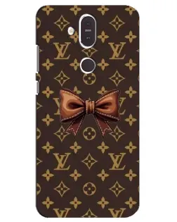 Чохол для Nokia 8.1 (2018) з картинкою «LV з бантом»