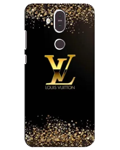 Чохол для Nokia 8.1 (2018) з картинкою «LV — золоті іскри»
