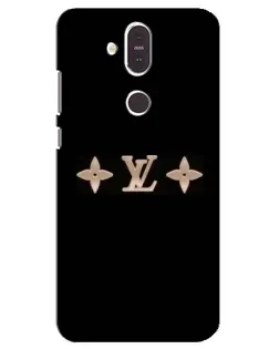 Чохол для Nokia 8.1 (2018) з картинкою «Louis Vuitton — мінімалізм»