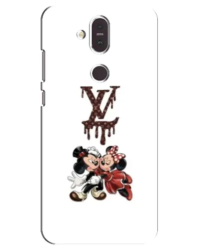 Чохол для Nokia 8.1 (2018) з картинкою «LV та Міккі Маус»