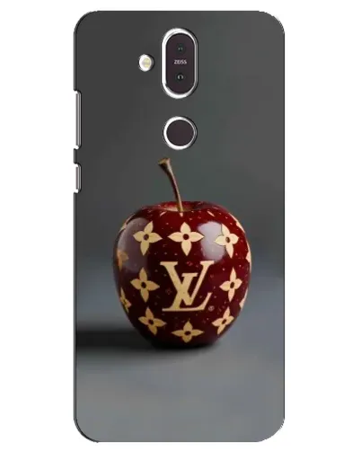 Чохол для Nokia 8.1 (2018) з картинкою «Червоне яблуко LV»