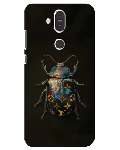 Чохол для Nokia 8.1 (2018) з картинкою «LV — мармуровий принт»