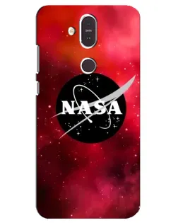 Чохол для Nokia 8.1 (2018) з картинкою «NASA — червона туманність»