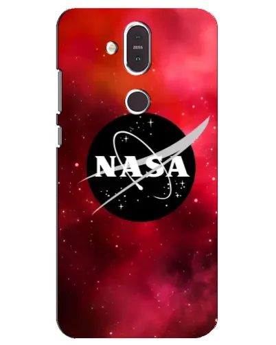 Чохол для Nokia 8.1 (2018) з картинкою «NASA — червона туманність»