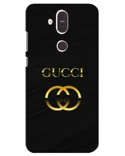 Чехол для Nokia 8.1 (2018) с картинкой «Золотой логотип Gucci» Чехол для Nokia 8.1 (2018) с картинкой «Золотой логотип Gucci»