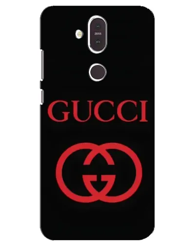 Чехол для Nokia 8.1 (2018) с картинкой «Gucci — красный логотип» Чехол для Nokia 8.1 (2018) с картинкой «Gucci — красный логотип»