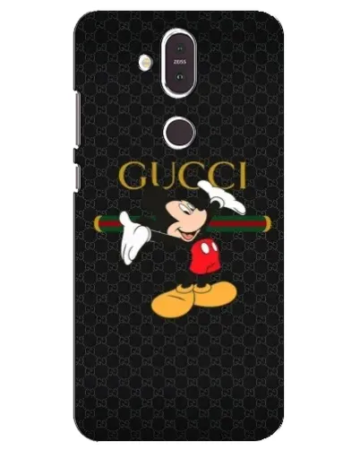 Чехол для Nokia 8.1 (2018) с картинкой «Микки Маус Gucci» Чехол для Nokia 8.1 (2018) с картинкой «Микки Маус Gucci»