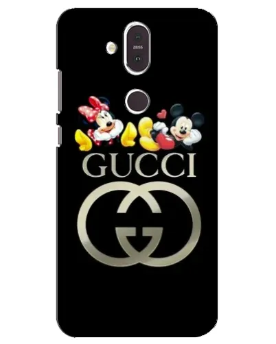 Чехол для Nokia 8.1 (2018) с картинкой «Gucci — герои Disney» Чехол для Nokia 8.1 (2018) с картинкой «Gucci — герои Disney»