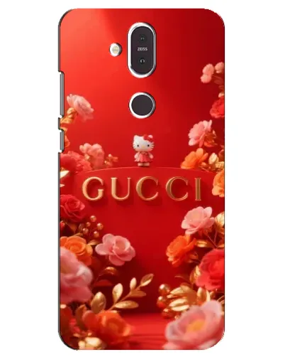 Чехол для Nokia 8.1 (2018) с картинкой «Gucci — золотой сад» Чехол для Nokia 8.1 (2018) с картинкой «Gucci — золотой сад»