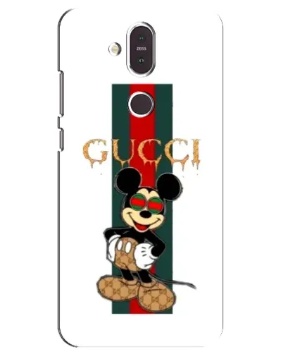 Чехол для Nokia 8.1 (2018) с картинкой «Микки Маус Gucci — полосы» Чехол для Nokia 8.1 (2018) с картинкой «Микки Маус Gucci — полосы»