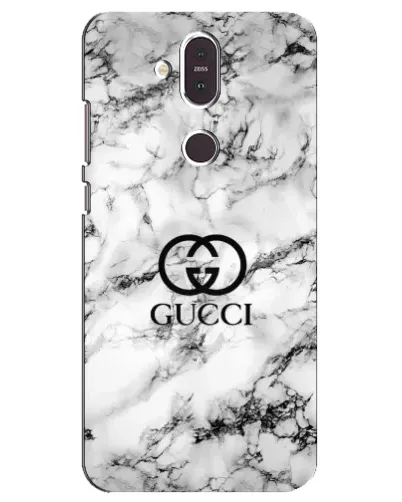 Чехол для Nokia 8.1 (2018) с картинкой «Gucci — мраморный шик» Чехол для Nokia 8.1 (2018) с картинкой «Gucci — мраморный шик»