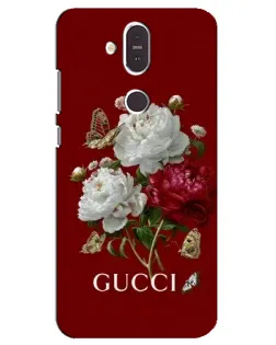 Чехол для Nokia 8.1 (2018) с картинкой «Gucci —  сад»