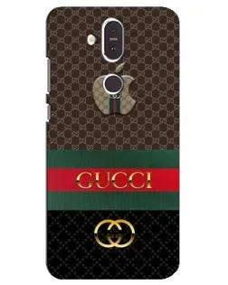 Чехол для Nokia 8.1 (2018) с картинкой «Gucci — брендированный десерт»