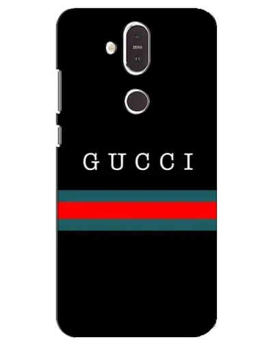 Чехол для Nokia 8.1 (2018) с картинкой «Gucci — красный пояс» Чехол для Nokia 8.1 (2018) с картинкой «Gucci — красный пояс»