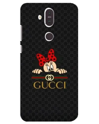 Чехол для Nokia 8.1 (2018) с картинкой «Минни Маус Gucci — черный» Чехол для Nokia 8.1 (2018) с картинкой «Минни Маус Gucci — черный»