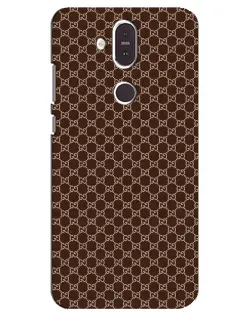 Чохол для Nokia 8.1 (2018) з картинкою «Gucci — шоколадна сітка» Чохол для Nokia 8.1 (2018) з картинкою «Gucci — шоколадна сітка»