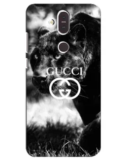 Чохол для Nokia 8.1 (2018) з картинкою «Gucci — дика природа» Чохол для Nokia 8.1 (2018) з картинкою «Gucci — дика природа»
