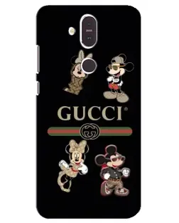 Чохол для Nokia 8.1 (2018) з картинкою «Gucci — герої Disney та монограма» Чохол для Nokia 8.1 (2018) з картинкою «Gucci — герої Disney та монограма»