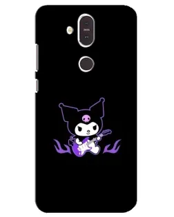 Чехол для Nokia 8.1 (2018) с картинкой «Электрическая Kuromi»