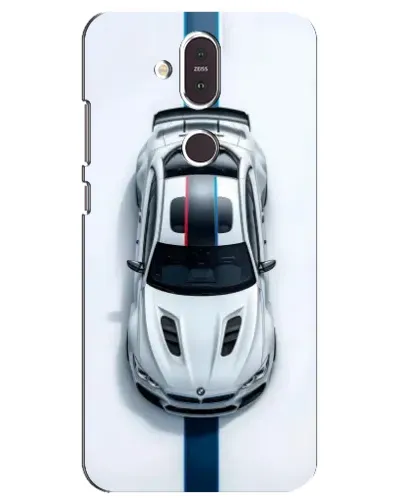 Чехол для Nokia 8.1 (2018) с картинкой «Вид сверху — BMW M»