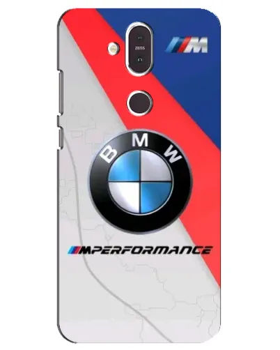 Чехол для Nokia 8.1 (2018) с картинкой «BMW Performance стиль»